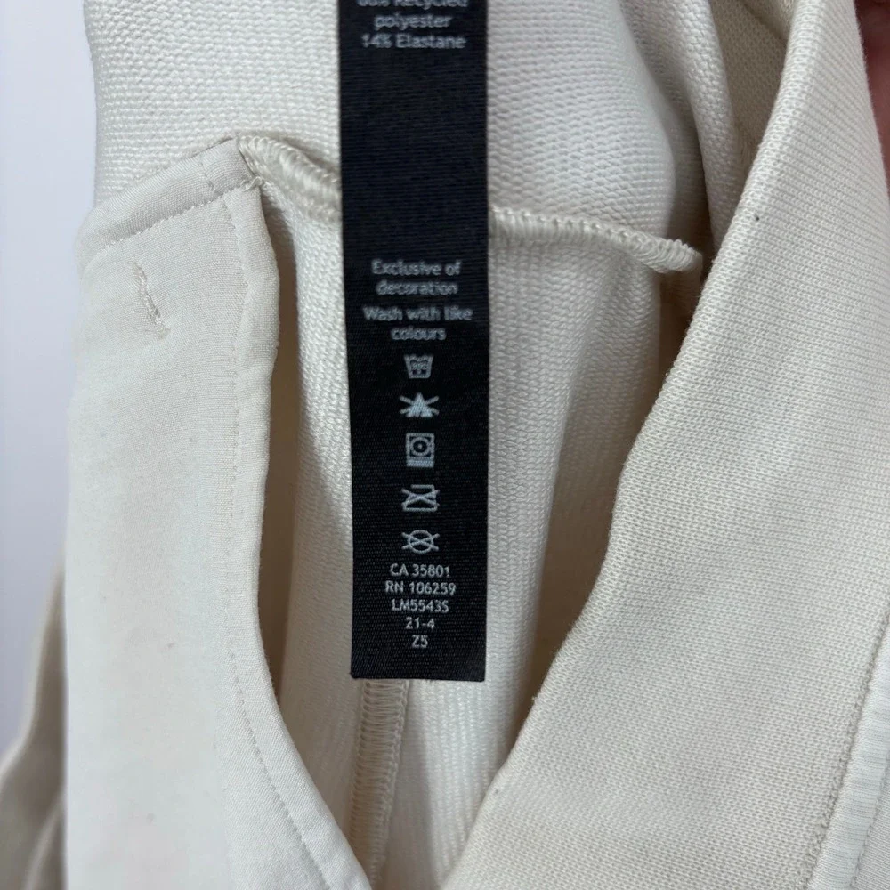 Lululemon City Sweat Joggers Mens Large Bone White Athletic Training Sweatpants